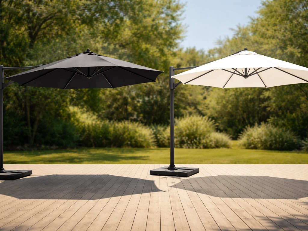 Does a Black Patio Umbrella Make It Hotter?