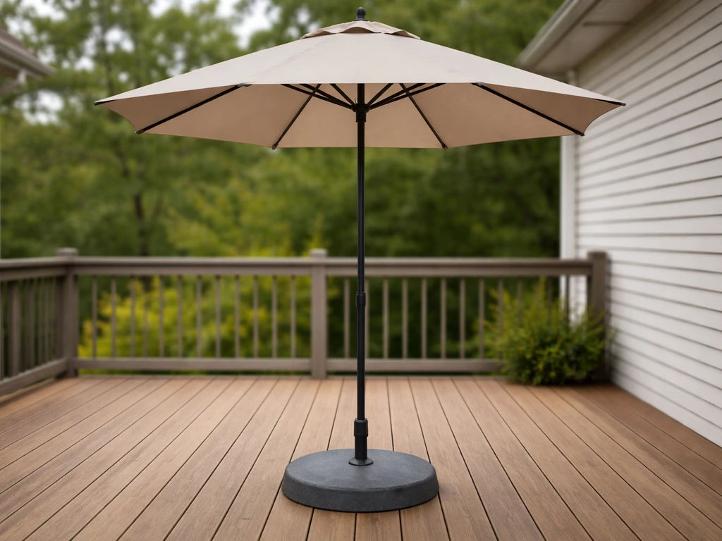 How Heavy Should a Patio Umbrella Base Be?